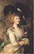 Thomas Gainsborough Lady Georgiana Cavendish, Duchess of Devonshire Spain oil painting artist